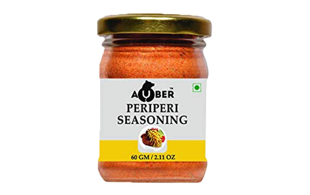 Auber Peri Peri Seasoning    Glass Jar  60 grams